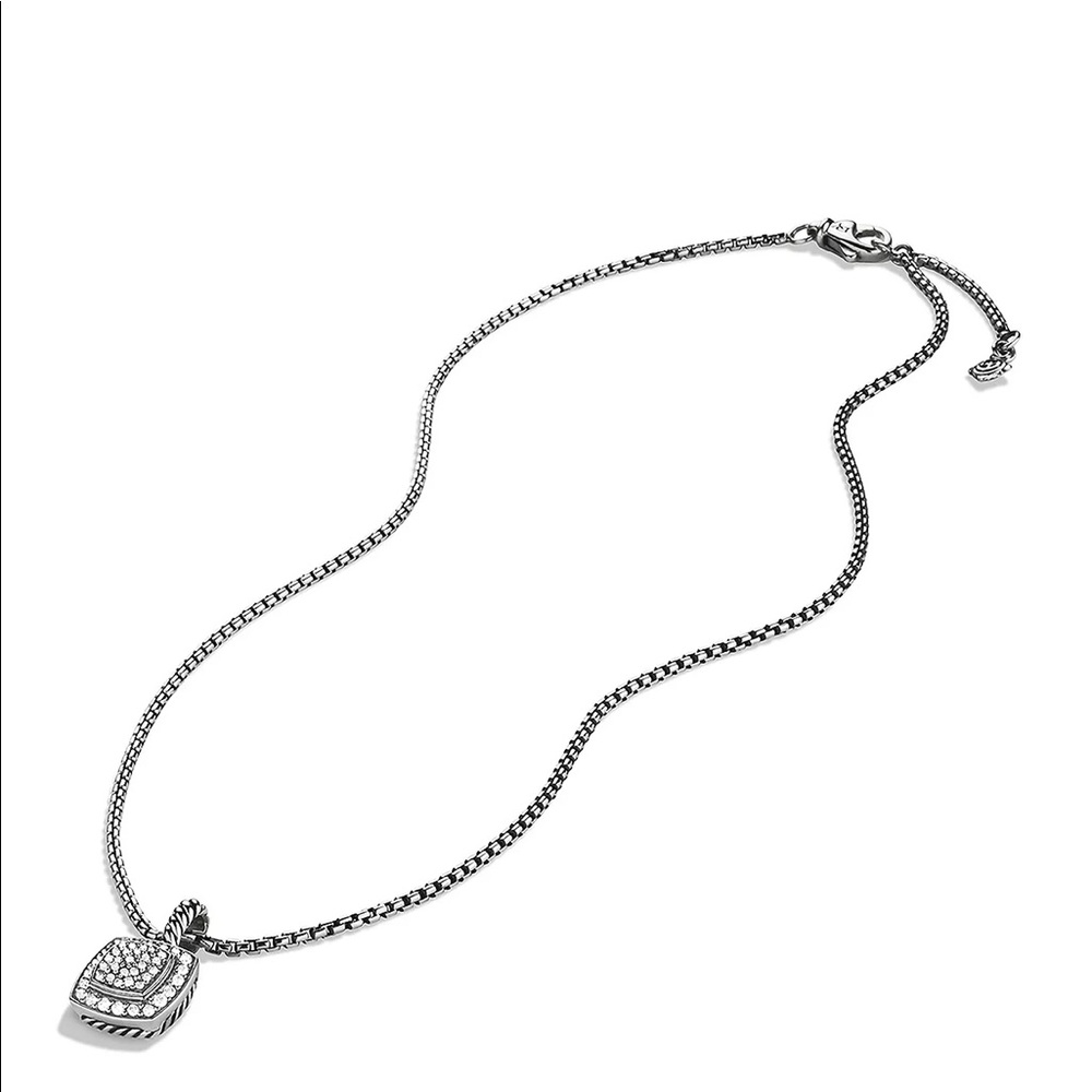 David Yurman Petite Albion Pendant with Diamonds - Picture 7 of 9